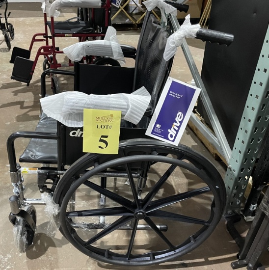 DRIVE SILVER SPORT 2 WHEEL CHAIR (NEW)