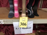 LOT CONSISTING OF SAMPLE COMPRESSION SOCKS DISPLAY