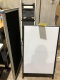 LOT CONSISTING OF A-FRAME DISPLAY UNIT
