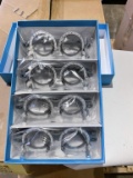 BOXES OF ADJUSTABLE OPTICAL TRIAL LENS FRAMES