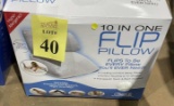 CONTOUR 10-IN-ONE FLIP PILLOWS (NEW IN BOXES)