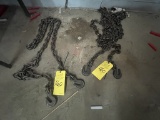 LOT CONSISTING OF (2) TOW CHAINS