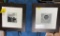 FRAMED AND MATTED BLACK AND WHITE PHOTOS