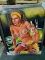 FRAMED OIL ON CANVAS ARTWORK