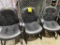 MATCHING BLACK CLIENT CHAIRS
