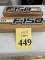 SET FORD F150 XLT SIDE FENDER EMBLEMS
