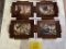 LOT CONSISTING OF A SET OF (4) MACHADO FRAMED ART