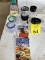 MAGIC BULLET WITH ACCESSORIES AND RECIPE BOOK