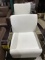 WHITE LOBBY/OCCASIONAL CHAIRS, (MATCHING)