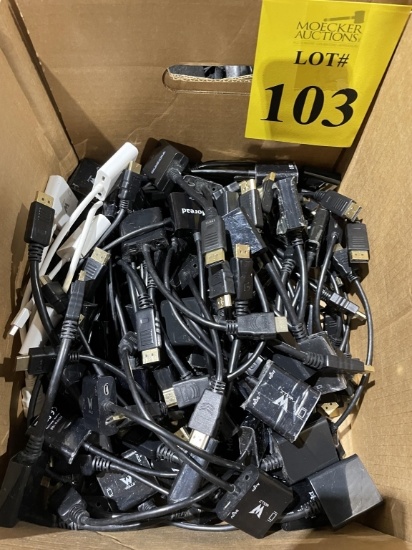 LOT CONSISTING OF ASSORTED VGA AND HDMI ADAPTERS