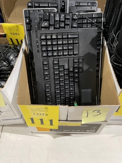 LOT CONSISTING OF ASSORTED WIRED KEYBOARDS