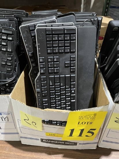 LOT CONSISTING OF ASSORTED WIRED KEYBOARDS