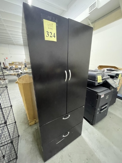 WOODEN STORAGE CABINET