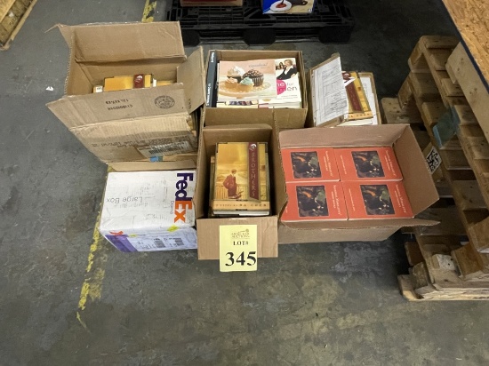 LOT CONSISTING OF (2) BOXES OF BOOKS