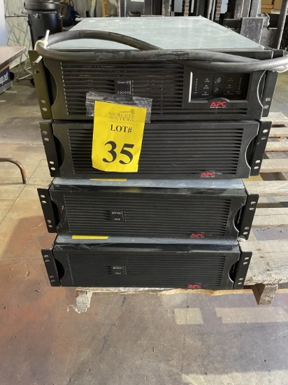 ASSORTED APC UPS BATTERY BACK-UPS