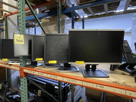 ASSORTED 24" DELL AND HP MONITORS
