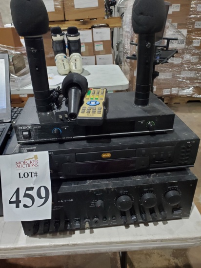 LOT CONSISTING OF RSQ AUDIO EQUIPMENT