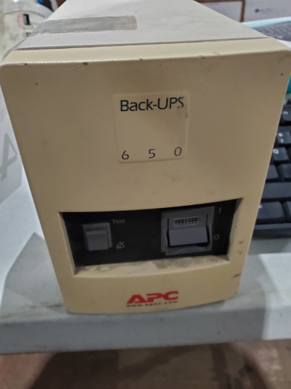 LOT CONSISTING OF (1) APC BCK UPS 650