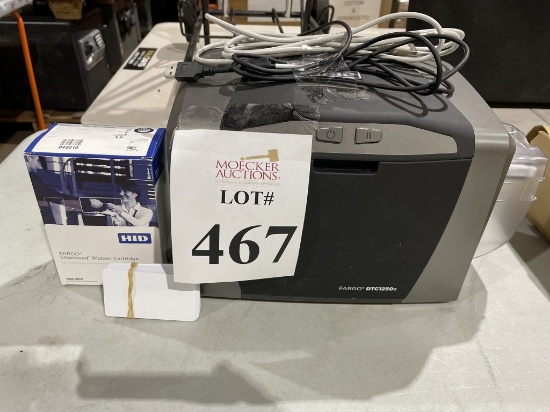 FARGO DTC1250E ID CARD PRINTER