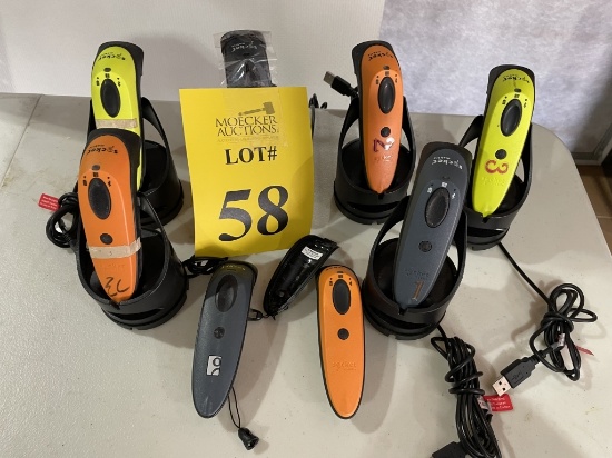 SOCKET MOBILE SCANNERS WITH CHARGERS