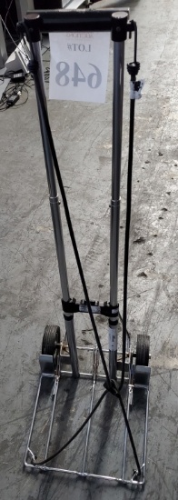 FOLDING METAL HAND CART