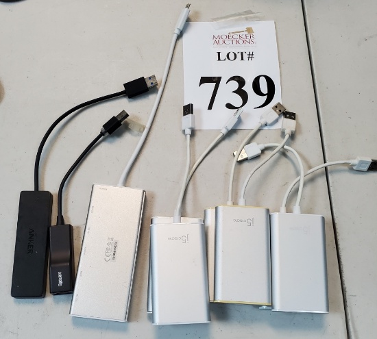 LOT CONSISTING OF J5 CREATE USB ADAPTERS