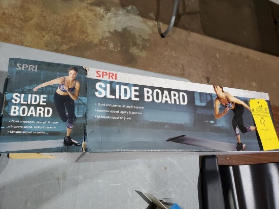 SPRI SLIDE BOARD WITH ACCESSORIES