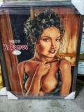 FRAMED OIL ON CANVAS ARTWORK