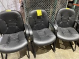 MATCHING BLACK CLIENT CHAIRS
