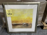 FRAMED SCENIC PRINT