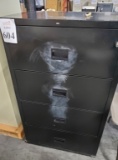HON 4 DRAWER LATERAL FIRE RESISTANT FILE CABINET