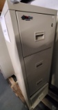 FIRE KING TURTLE 4 DRAWER FILE CABINET