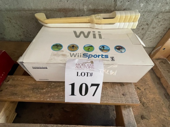 Wii SPORTS GAME CONSOLE IN BOX