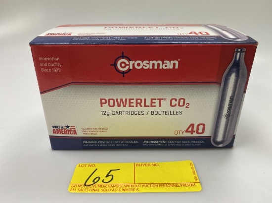 BOXES CROSSMAN POWERLET CO2 12G