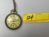 POCKET WATCH BY INGRAHAM VICEROY, TESTED/WORKING