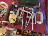LOT CONSISTING OF ASSORTED CLAMPS, GRIPS