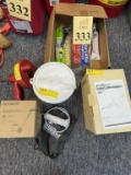 ASSORTED LOT OF HOUSEHOLD ACCESSORIES