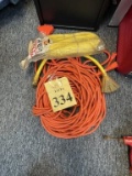 ASSORTED HEAVY DUTY EXTENSION CORDS WITH ADAPTER