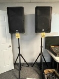 YAMAHA MODEL DBR15 POWERED SPEAKERS