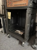 SKB EQUIPMENT CASE ON CASTORS, 14 SPACE RACK