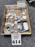 LOT CONSISTING OF APPLE ADAPTERS AND CABLES