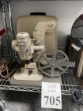 BELL AND HOWELL SUPER 8 PROJECTOR, DESIGN #122LR
