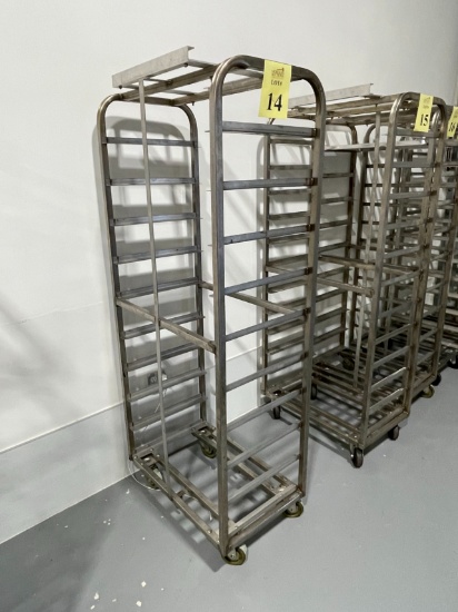 STAINLESS STEEL ROLLING OVEN RACK