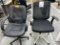 ROLLING OFFICE CHAIRS (BLACK)