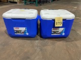 COLEMAN WHEELED COOLER 60 QT.