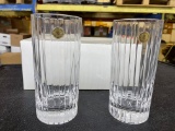 CRYSTAL GLASSES IN SETS OF 2