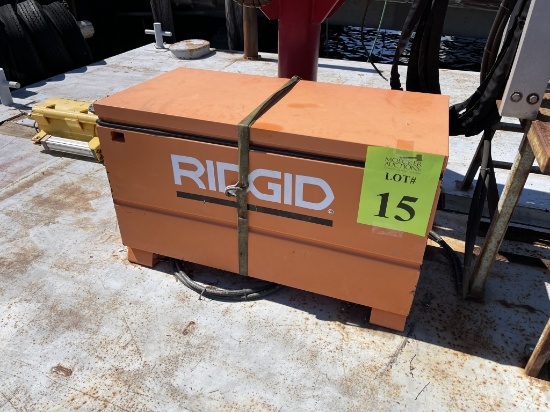 RIGID FULL SIZE GANG BOX WITH CONTENTS