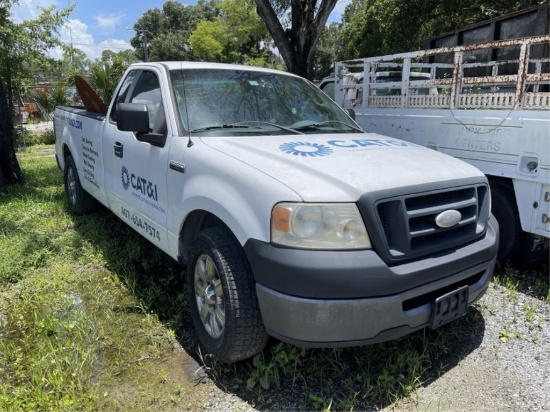 2006 FORD F150 XL REGULAR CAB PICKUP TRUCK WITH: