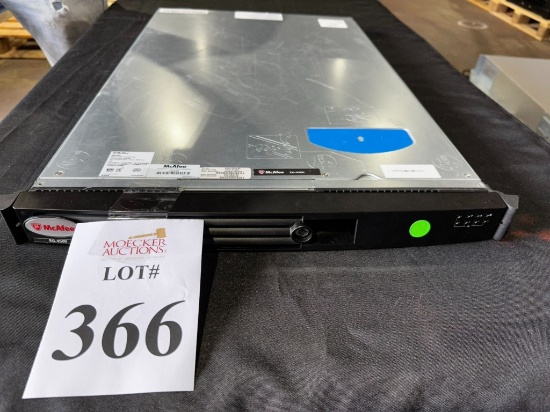 MCAFEE EG-4500 EMAIL GATEWAY SECURITY DEVICE