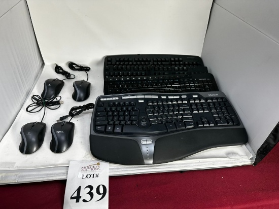 LOT CONSISTING OF KEYBOARDS AND MICE